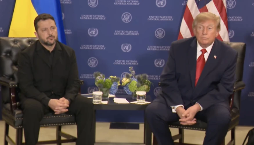 Зеленський і Трамп у Нью-Йорку: що сказали президенти про удари по НПЗ