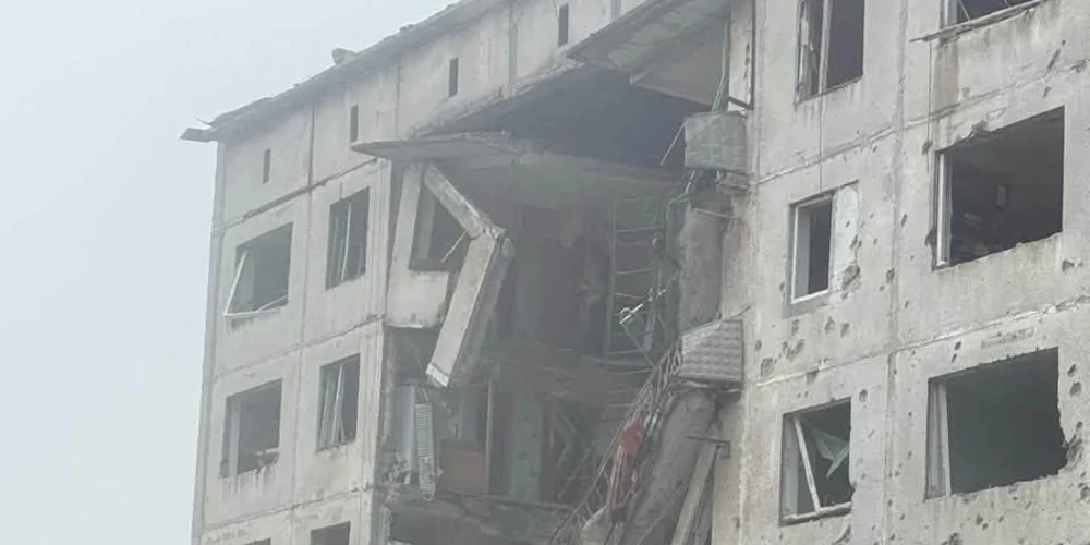 Підтверджено влучання у дві багатоповерхівки у Слов’янську 11 жовтня